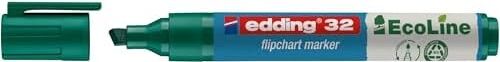 Flipchartmarker 32 Ecoline, Yeniden Doldurulabilir, 1 – 5 Mm, Yeşil