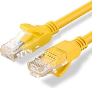 Mks Ethernet Kablosu, 1.5 Metre, Modem ve Pc Bağlantı Kablosu, Sarı