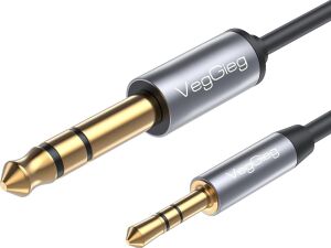 3.5mm To 6.35MM Trs Enstrüman Amfi Aux Ses Kablosu