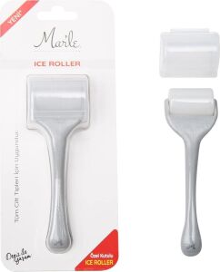 Mar'le Cilt Sıkılaştırıcı Gri Ice Roller Yüz Masaj Aleti