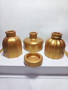 Modern Minimal Vazo Set 3'lü, Ev & Ofis Hediyelik, Dekoratif Obje, Beyaz