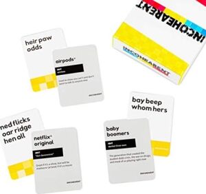 What Do You ? Incohearent Fresh Phrases Expansion Pack - Incohearent Çekirdek Oyununa Eklenecek Şekilde Tasarlandı