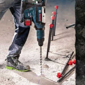 1x Pro Sds Max-4 Kırıcı Delici Delme Ucu (Donatılı Beton, Beton Bina Bloku, Ø 20,00 Mm, Professional Aksesuar Kırıcı Delici)
