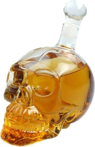 Kuru Kafa Şişe  Crystal Head 1lt