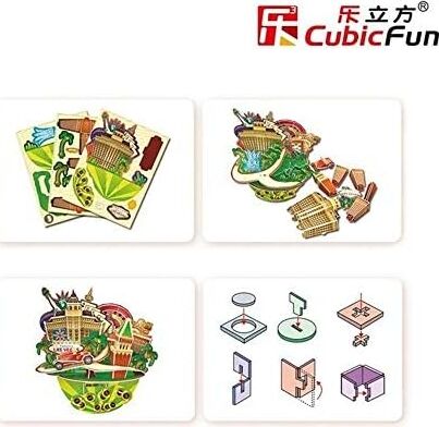 Cubicfun 3D 64 Parça Puzzle Las Vegas Şehir Kompozisyonu