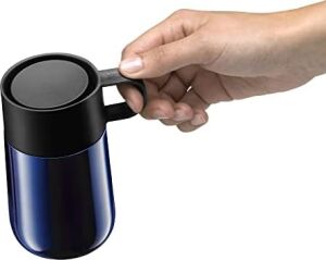 Çelik Mavi Kişisel Kısa Termos 300 ml