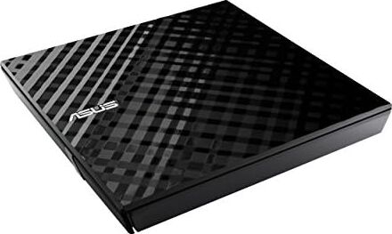 SDRW-08D2S-U Lite - Windows ve Mac Os Için Uyumlu Ömür Boyu Veri Yedeklemesi Için M-Disc Desteği ile Taşınabilir 8x DVD Yazıcı, Siyah