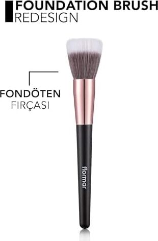 Silindir & Düz Uçlu Fondöten Fırçası