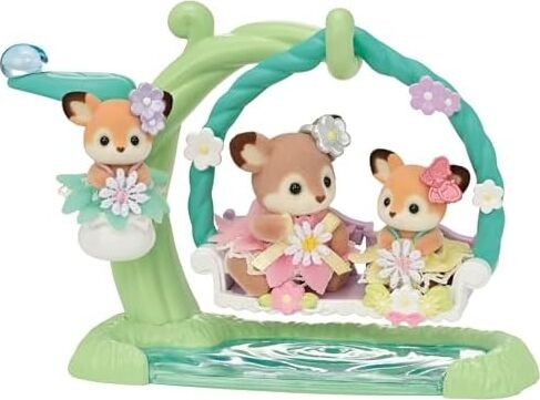 Epoch, Geyik Bebeklerin Çiçekli Salıncak Seti, Sylvanian Families