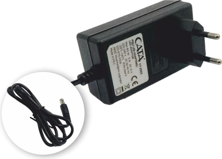 Eco Lounge Cata Ct 2553 Fişli Adaptör 5A 60W 220V