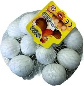 Oyuncak Yumurta Filede Boyama Yumurtası 10 Adet Boyanabilir Yumurta, Çok Renkli
