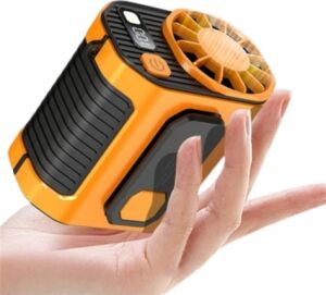 Yüksek Hızlı Mini Klima Fan – 11 M/s Rüzgar Gücü, 100 Hız Ayarı