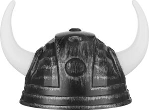 Viking Başlığı Asteriks Başlığı Gümüş Renk
