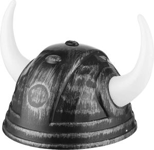 Viking Başlığı Asteriks Başlığı Gümüş Renk