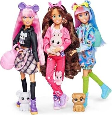 Sımba, 105953975, Hi Lucy, Oynar Eklemli Tasarım, Aksesuarlı, Sevimli Hayvan Figürü, 26 cm