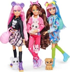 Sımba, 105953975, Hi Lucy, Oynar Eklemli Tasarım, Aksesuarlı, Sevimli Hayvan Figürü, 26 cm