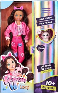 Sımba, 105953975, Hi Lucy, Oynar Eklemli Tasarım, Aksesuarlı, Sevimli Hayvan Figürü, 26 cm
