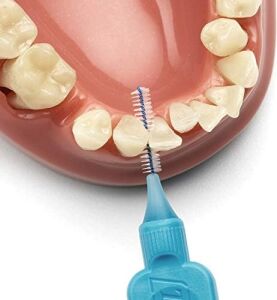 0.6 mm - Mavi Diş Arayüz Fırçası (1 x 6 Adet)