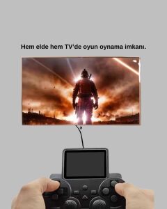 S10 Gamepad HDMI Tv Bağlantılı 520 Klasik Retro Oyun 2025 Seri Orijinal