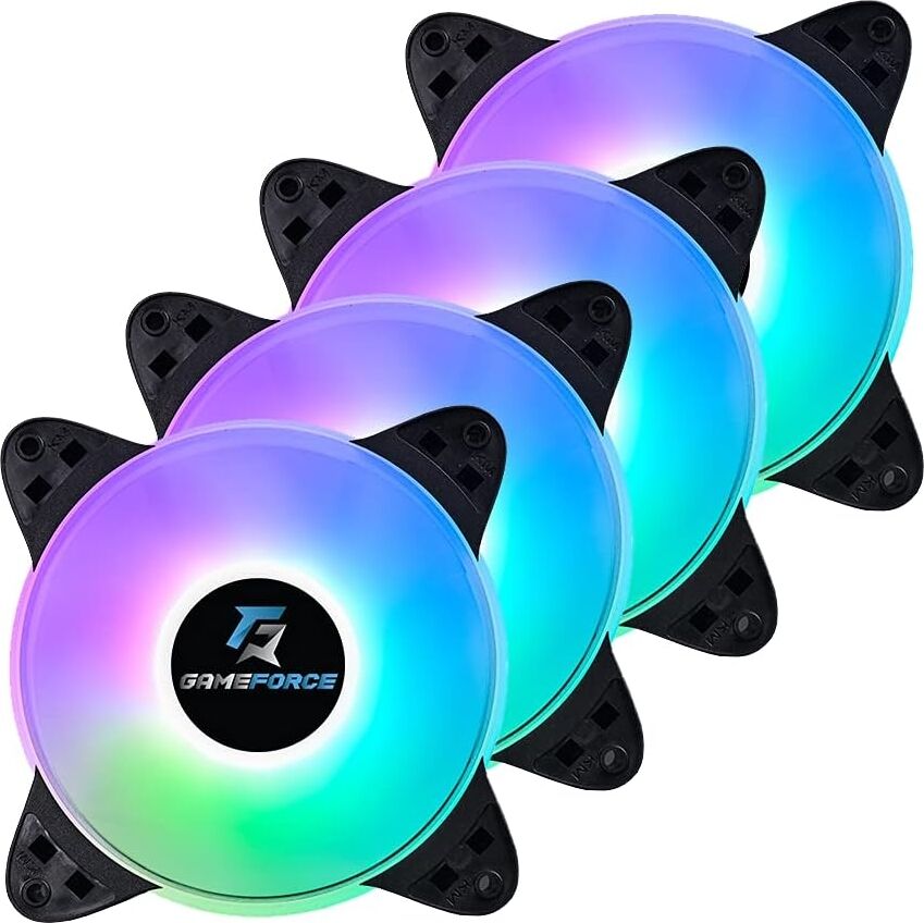 Mıdlıght 4X120MM A-Rgb Sese Duyarlı Kasa Fanı
