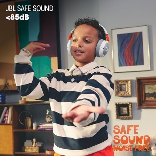 Jbl JR470NC, Noise Cancelling Çocuk Kulaklığı, Beyaz