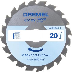 Blueprint CS12V (CS500) 85MM Ahşap Testere Bıçağı