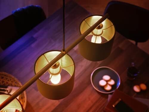 Hue 5.3W Renkli Akıllı B39 E14 LED Ampul, Bluetooth Özellikli