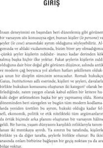 Beden Bakış Açısından Kişiler ve Şeyler