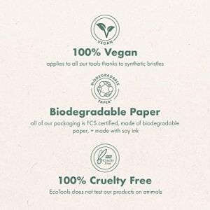 Ecotools Düzeltici Detangler Saç Fırçası, Islak Veya Kuru Saçlar Için Fırça, Ağrısız Dolaşık Açma, Stil ve Pürüzsüz Saçlar, Yenilenebilir Bambu ve Esnek Kıllar, Vegan ve Zulüm Içermez, 1 Adet