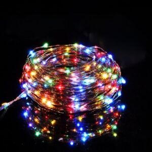 Pilli Rgb Peri LED Işık 5 Metre, Dekoratif LED Şerit Işık, Renkli LED Aydınlatma, Oda Süsleme Işığı (5 Metre)
