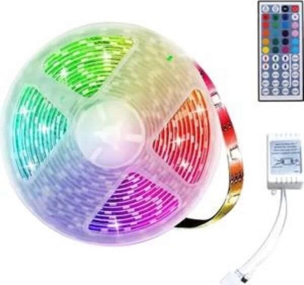 Rgb Neon Şerit LED Lamba 10 Metre Iç Mekan Tasarımına Uygun