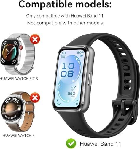 Band 11 ile Uyumlu 360° Kasa Koruyucu Yumuşak Tpu Kılıf Dokunmayı ve Netliği Etkilemeyen BAND11 Ekran Koruma Çizilmeye Karşı  Band 11 Ekran Koruyuculu Kılıf (Şeffaf)