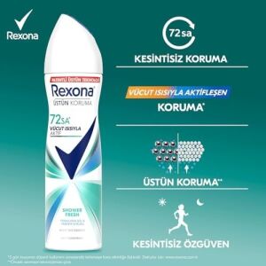 Shower Fresh Deodorant 2X150ML ve Çanta Seti