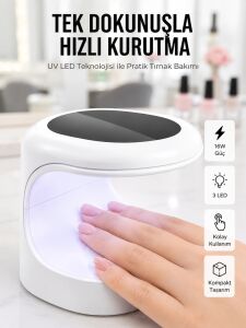 Protez Tırnak Kurutma