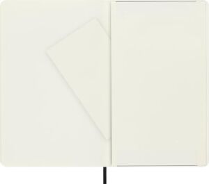 Moleskine Soft Large Plain Notebook Black