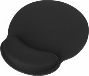 Comfipad Bilek Destekli Konfor Kaymaz Ergonomik Mouse Pad Siyah Siyah