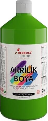 Açık Yeşil Akrilik Boya 1000 gr