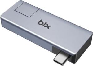 BX21HB 3in1 Type-C To USB 3.2 USB 2.0 RJ45 10/100 Dönüştürücü Adaptör, Macbook Type C Ethernet Çevirici USB Hub