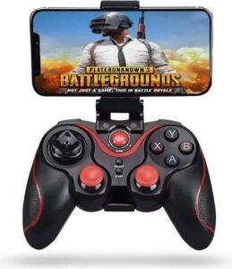 Bluetooth Bağlantılı Siyah Joystick, Pc Uyumlu, Telefon Tutucu Standlı, 2 Yıl Garantili