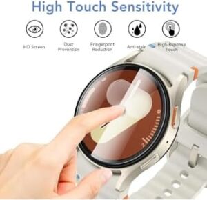 -  ile Uyumlu Galaxy Watch 8 44MM Kolay Uygulama Aparatlı Cam Ekran Koruyucu