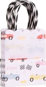 - Race Car Party Bags - Yarış Arabaları Parti Çantaları - 8'li