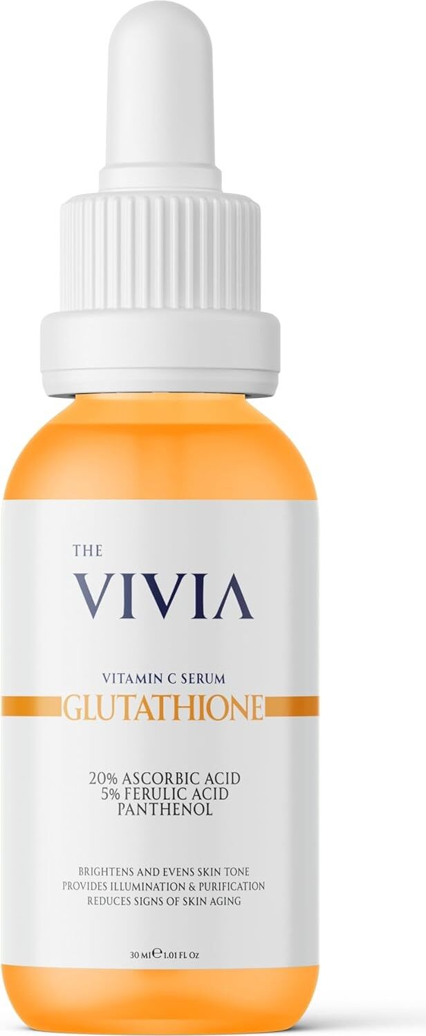 The Vivia Leke Karşıtı Aydınlatıcı C Vitamini Serum Glutatyon,%20 Askorbik Asit,%5 Ferulik Asit 30 ml