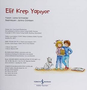 Elif Krep Yapiyor Ilk Okuma Kitabım