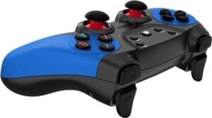 2.4g Kablosuz Gamepad Pc Uyumlu Pilli Joystick Wireless Oyun Kolu Kişiselleştirilmiş Düğme, Hassas Trigger Kaymaz Tasarım G2.4g (Koyu Mavi)