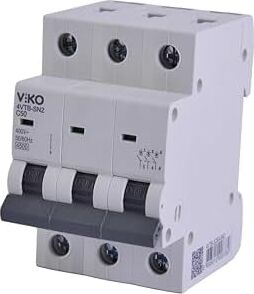 4VTB-3C50 Otomatik Sigorta 4,5ka C Tipi 3 Kutup 50A