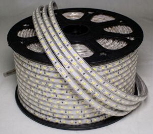 1 Adet 25 Metre Cata Ct 4496 Dış Mekan 120 Ledli Yapışkanlı 220V Şerit LED 3200K Gün Işığı
