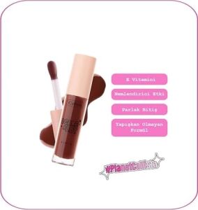 Callista I Care A Lot Lip Oil Nemlendirici ve Parlatıcı Dudak Bakım Yağı - 60 Brownie Bite - Kahverengi