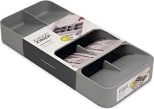 85119 Drawerstore Kompakt Çatal Kaşık Düzenleyici, Gri