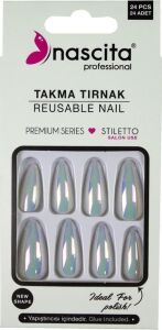 24LÜ Takma Tırnak Hologram - 197
