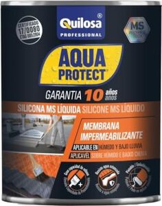 Quilosa Aquaprotect 1 kg (Gri) (Likit Ms Silicon Su Yalıtımı ve Onarım Malzemesi)